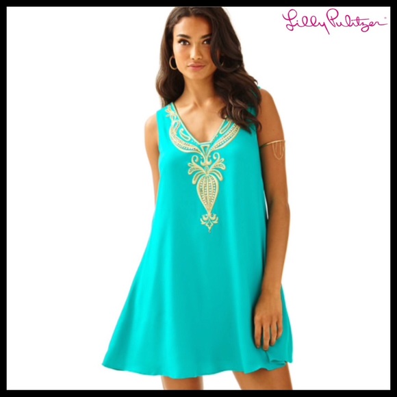 Lilly Pulitzer Dresses & Skirts - LILLY PULITZER SLEEVELESS TRAPEZE MINI DRESS